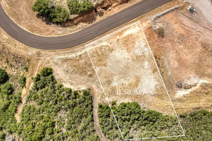 Expansive 0.58-acre parcel featuring natural terrain and mature foliage