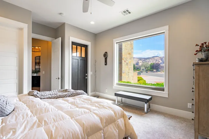 Expansive window offering a broad outdoor scenery