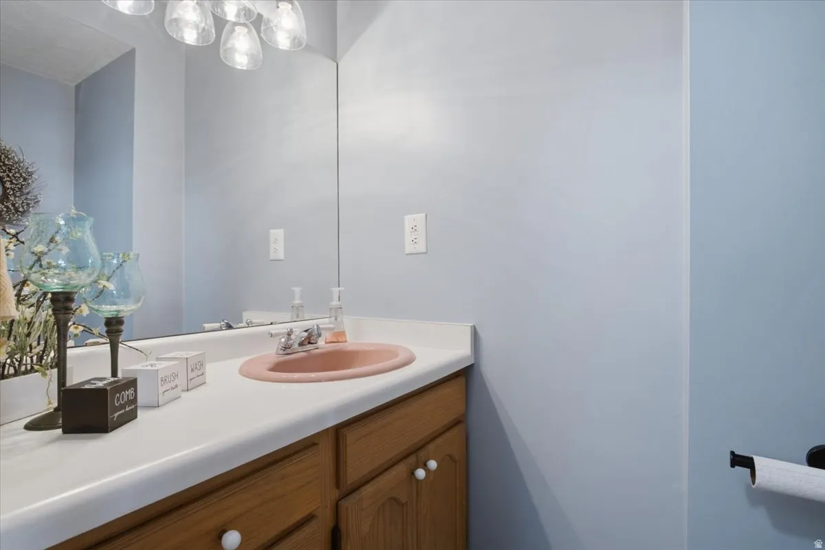 Half Bath off of Main Family Room