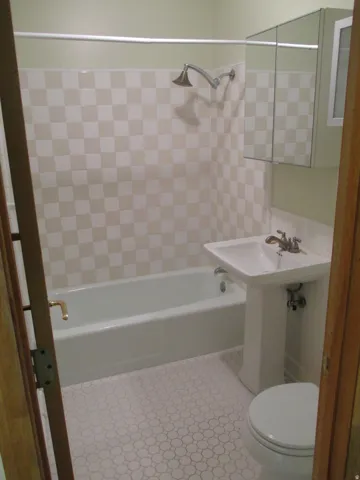 West Duplex Downstairs 3/4 bath