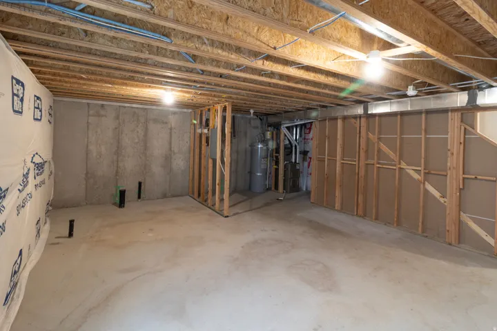 Unfinished basement