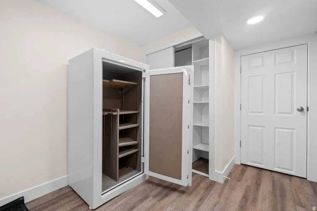 Safe is included with home.