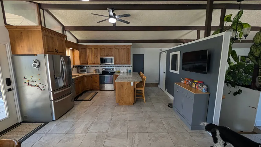 Upstairs kitchen