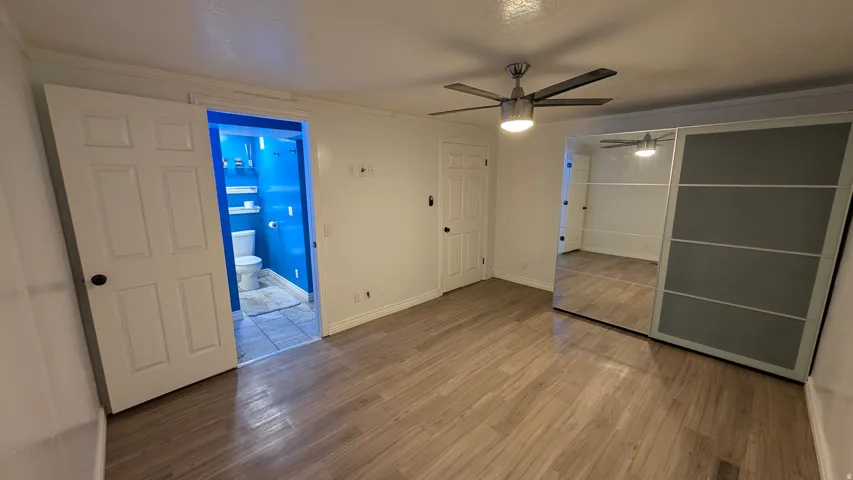 MIL bedroom with ensuite and private laundry