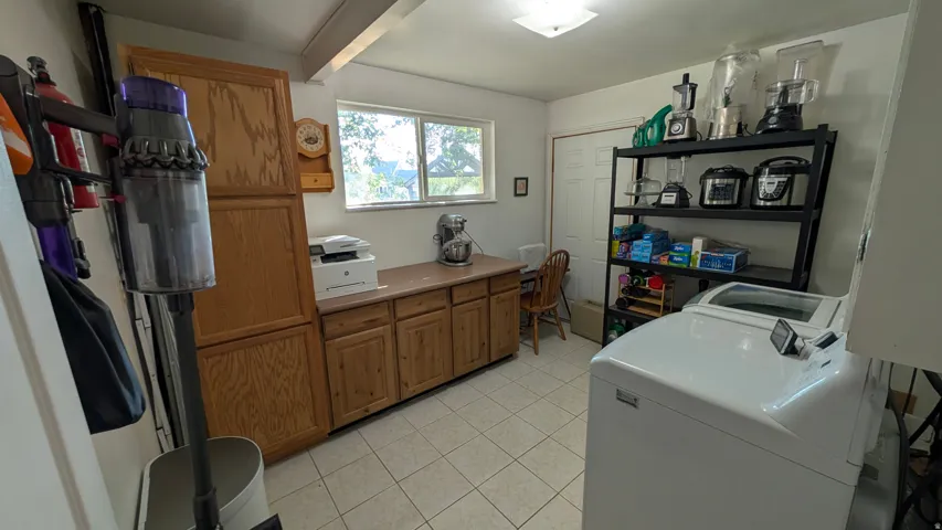 Upstairs laundry