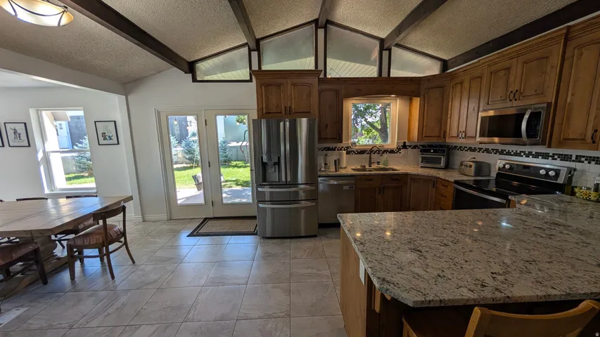 Upstairs kitchen