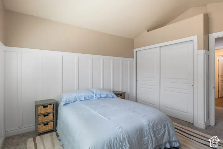 Board and batten wainscoting with a neutral paint finish