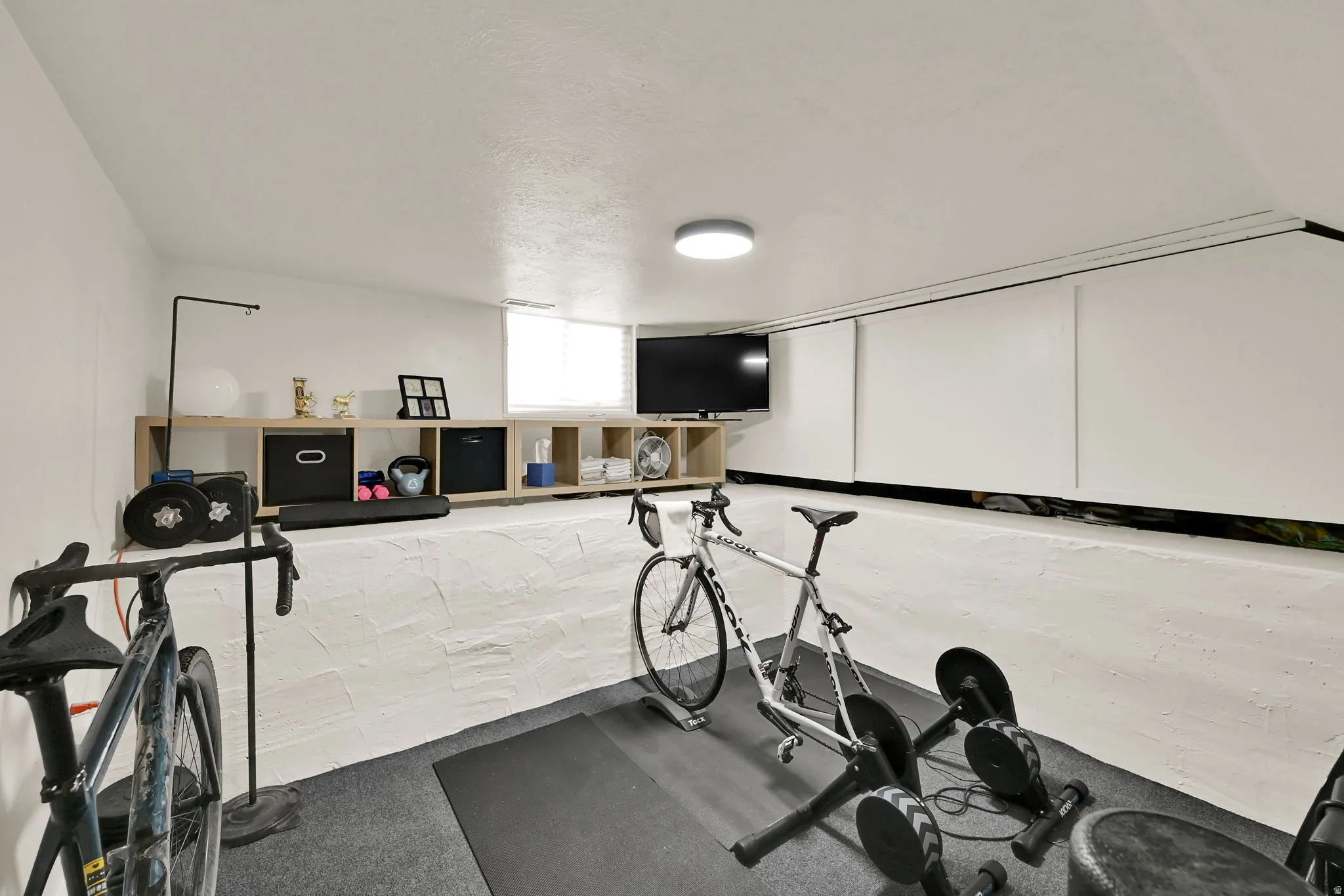 Bedroom #4 currently used as exercise room