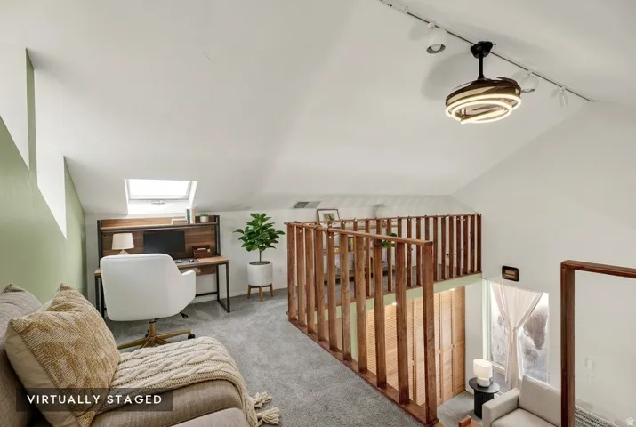 Virtually Staged bedroom 3 loft