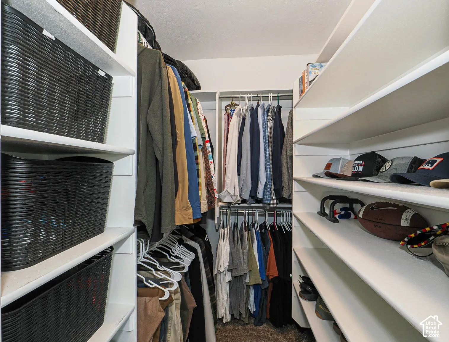 Walk in closet #2 in the primary bedroom