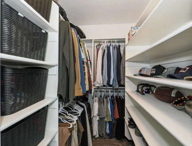 Walk in closet #2 in the primary bedroom