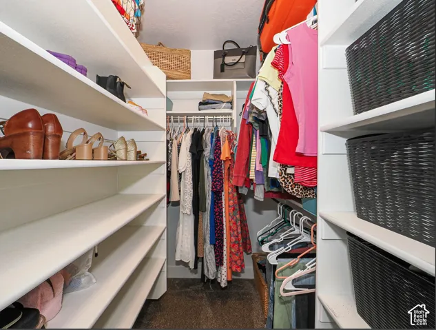 Walk in closet #1 in primary bedroom
