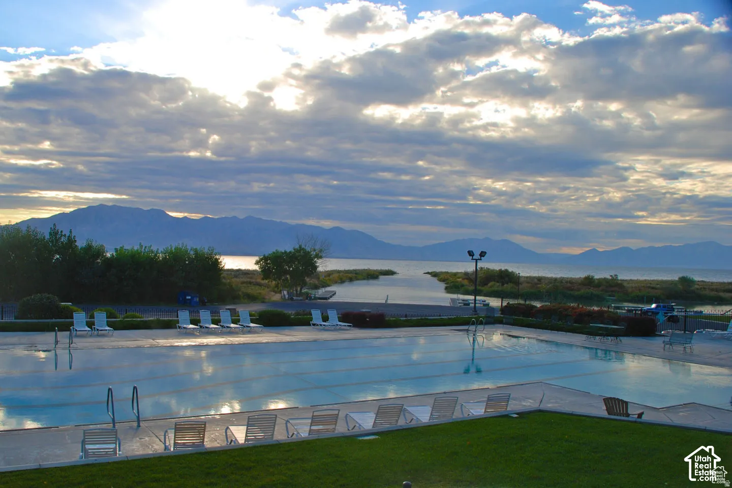 Community In-ground swimming pool