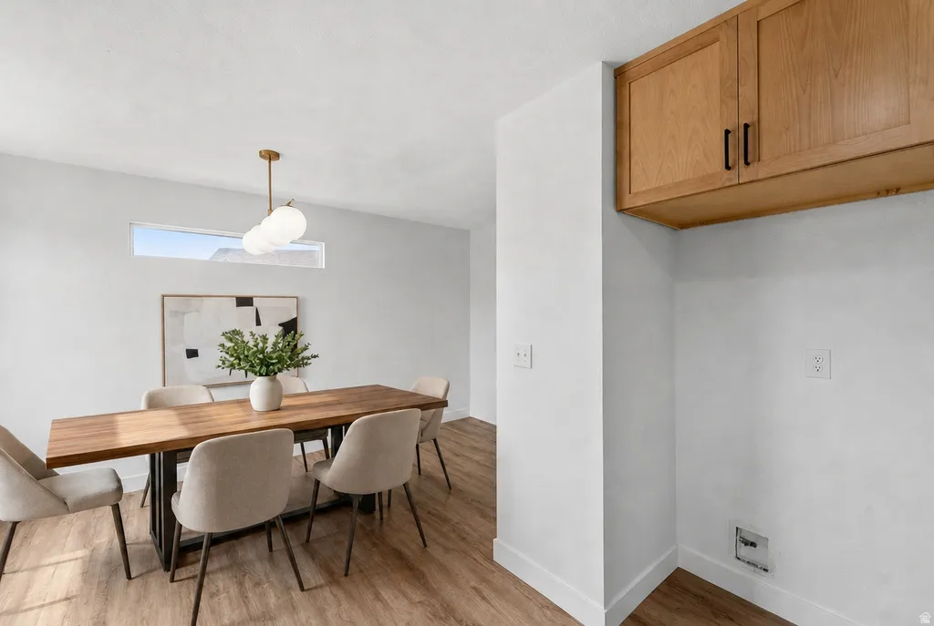Wood-finish flooring
