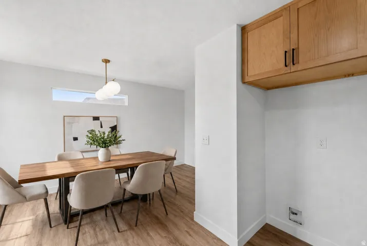 Wood-finish flooring