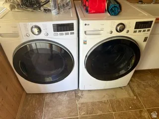 Washer and Dryer included with home