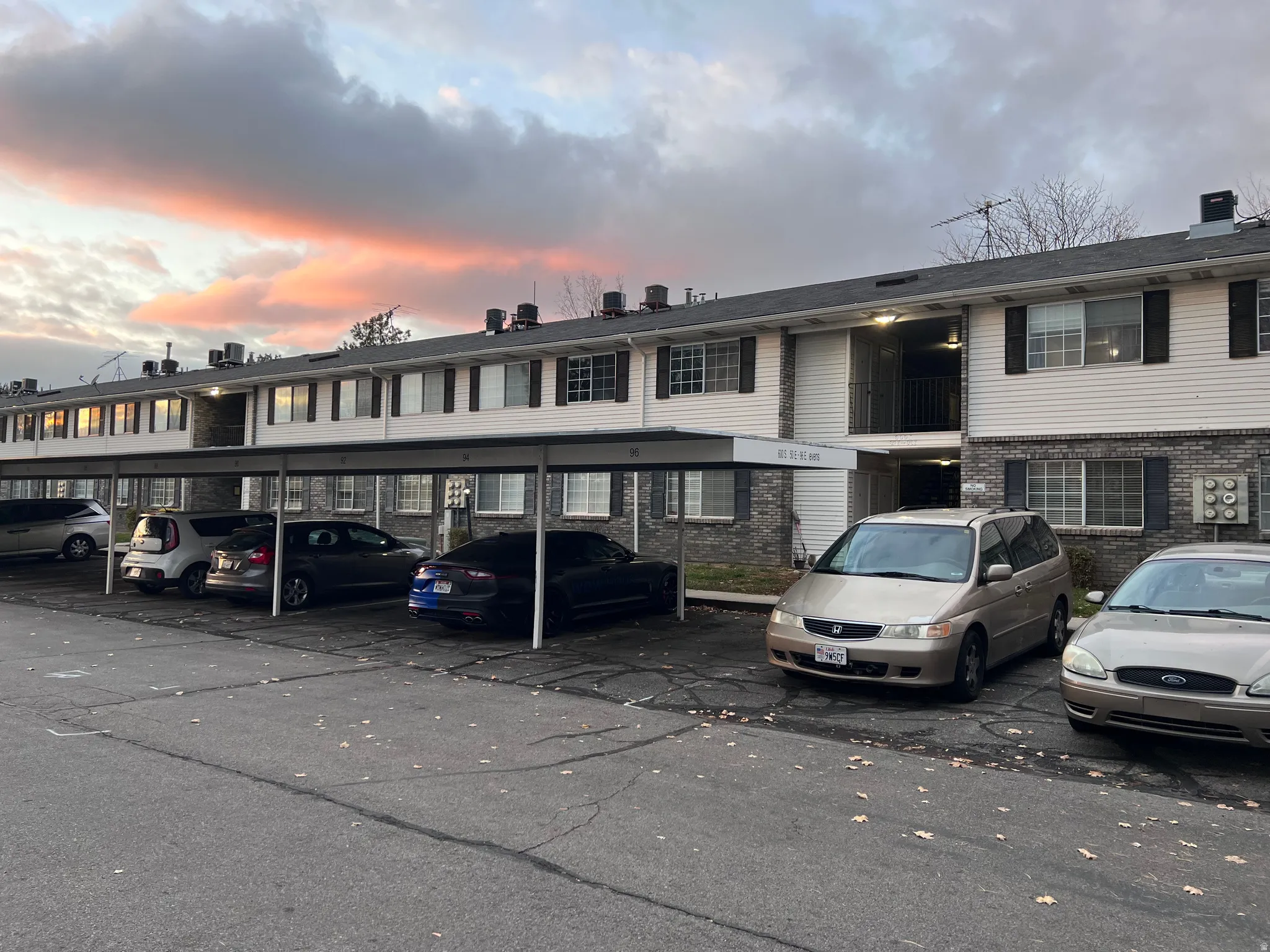 One dedicated Parking space and plenty of other parking