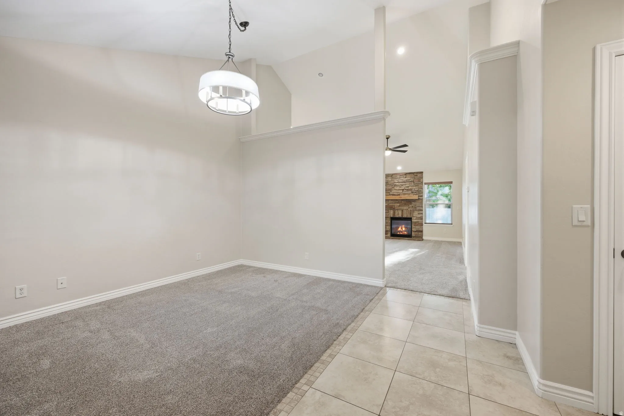 View of front room