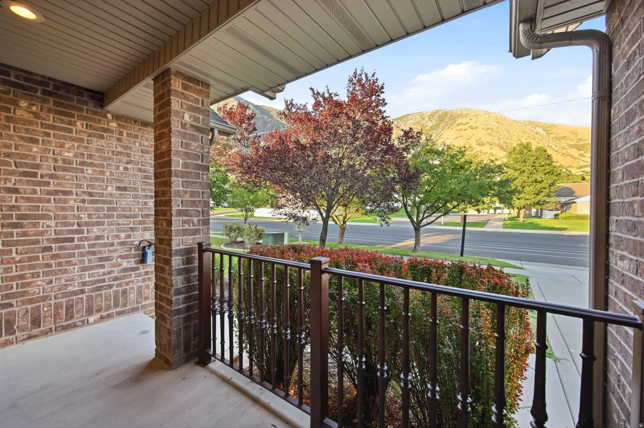View from porch