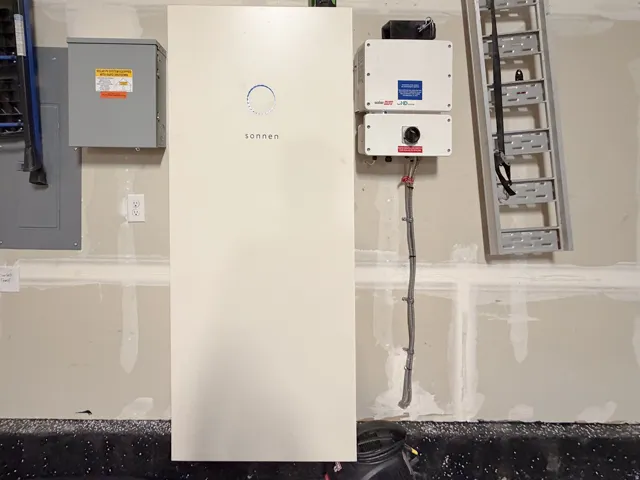 Integrated Sonnen energy storage system