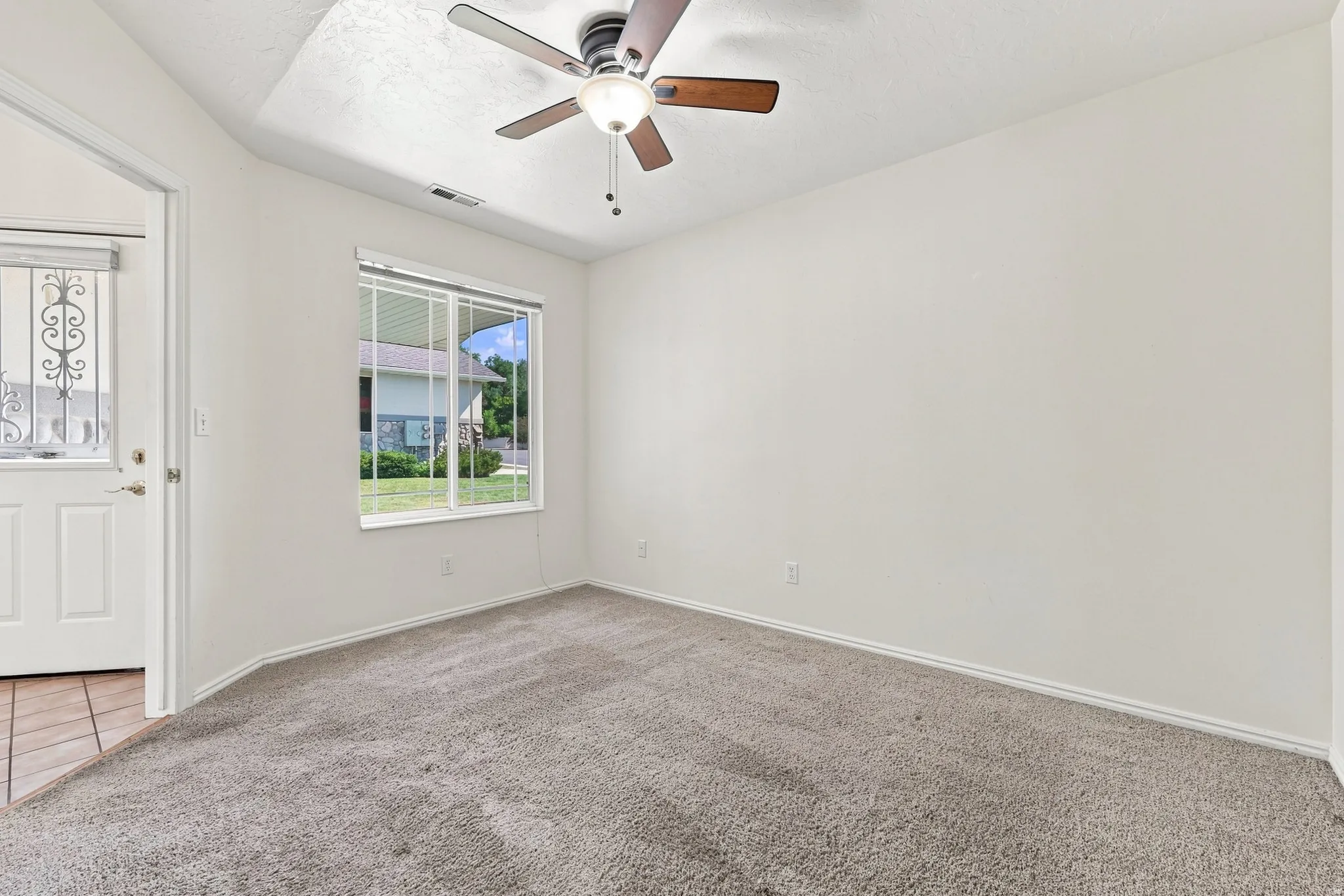 second bedroom next to front door