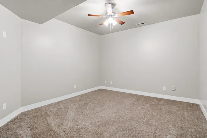 OH THE ENDLESS POSSIBILITIES!!!  Office, Craft room, Music room, Exercise room,  Library, Extra Storage.  You can make this into that special hideaway.