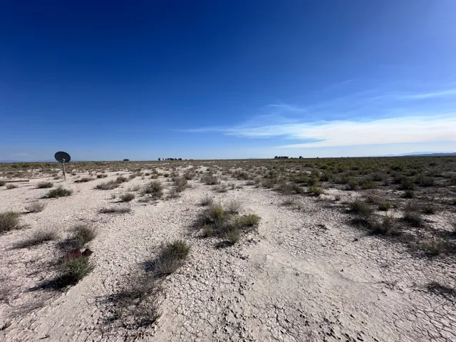 Expansive desert lot featuring native vegetation and sparse shrubland across the property