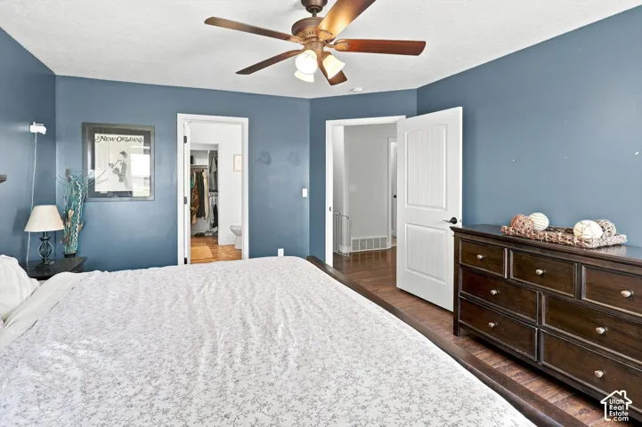 Serene primary bedroom