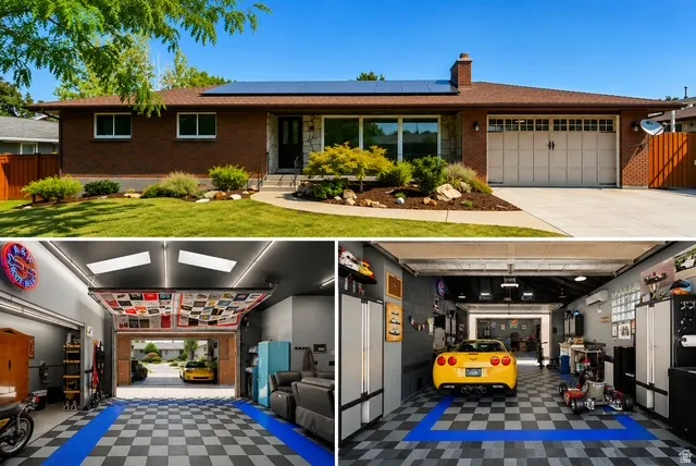 Exceptional Garages/Workshops for up to four cars plus extra for toys!