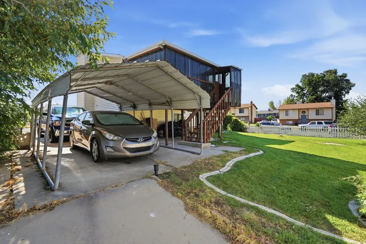 Carport offering covered parking