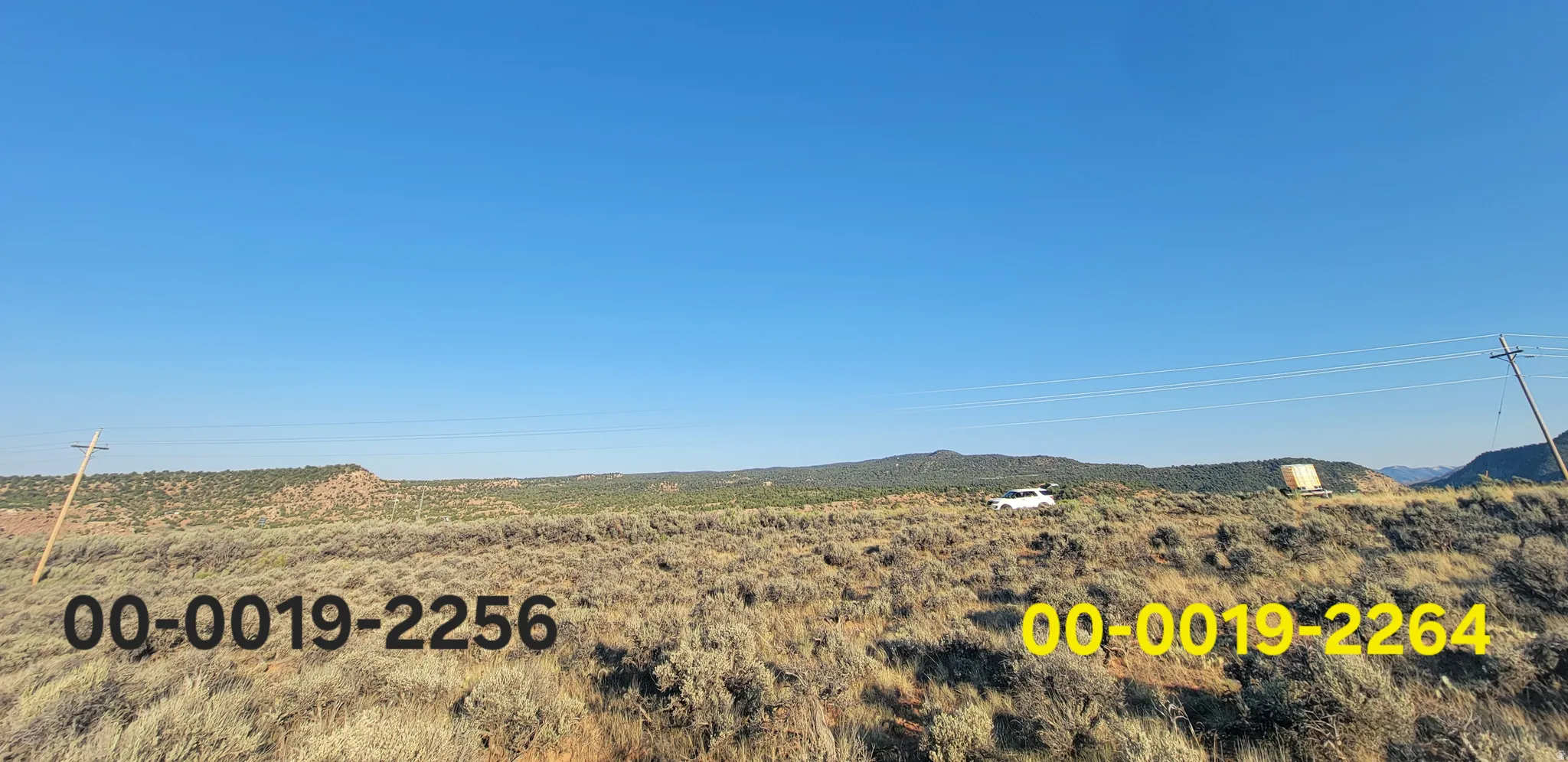 Expansive natural landscape featuring desert vegetation and distant mountain ranges under a clear sky