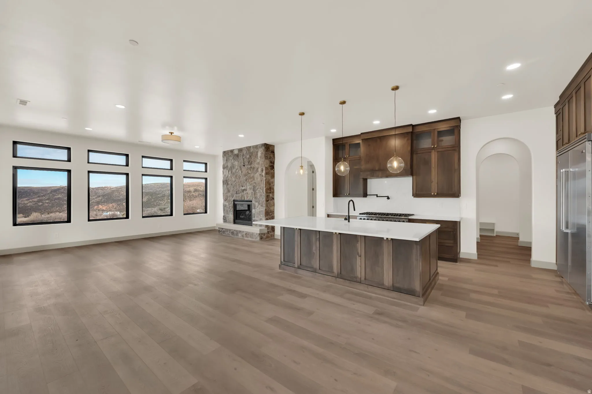 Great room with endless views