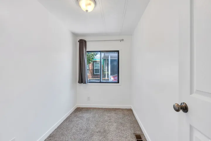 White walls with carpeting