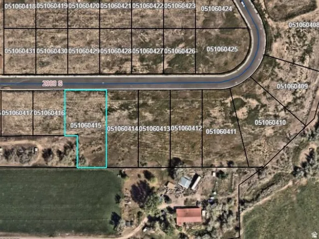 Plat Map. Displaying property boundaries and identification numbers
