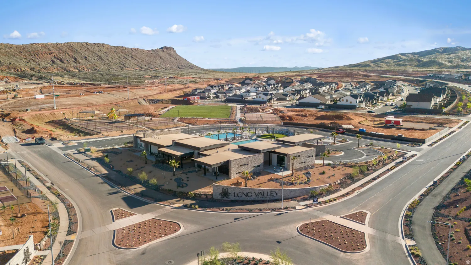 Prime commercial or mixed-use development site featuring modern architectural design with clean geometric lines and contemporary finishes