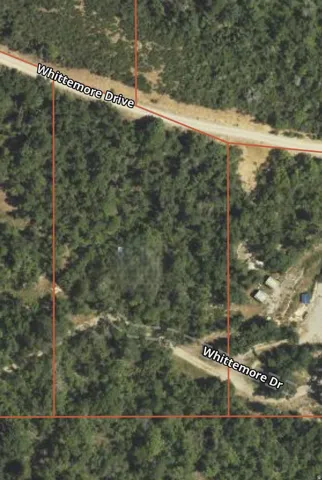 Property Survey Map. Indicating the boundaries and access points for the property