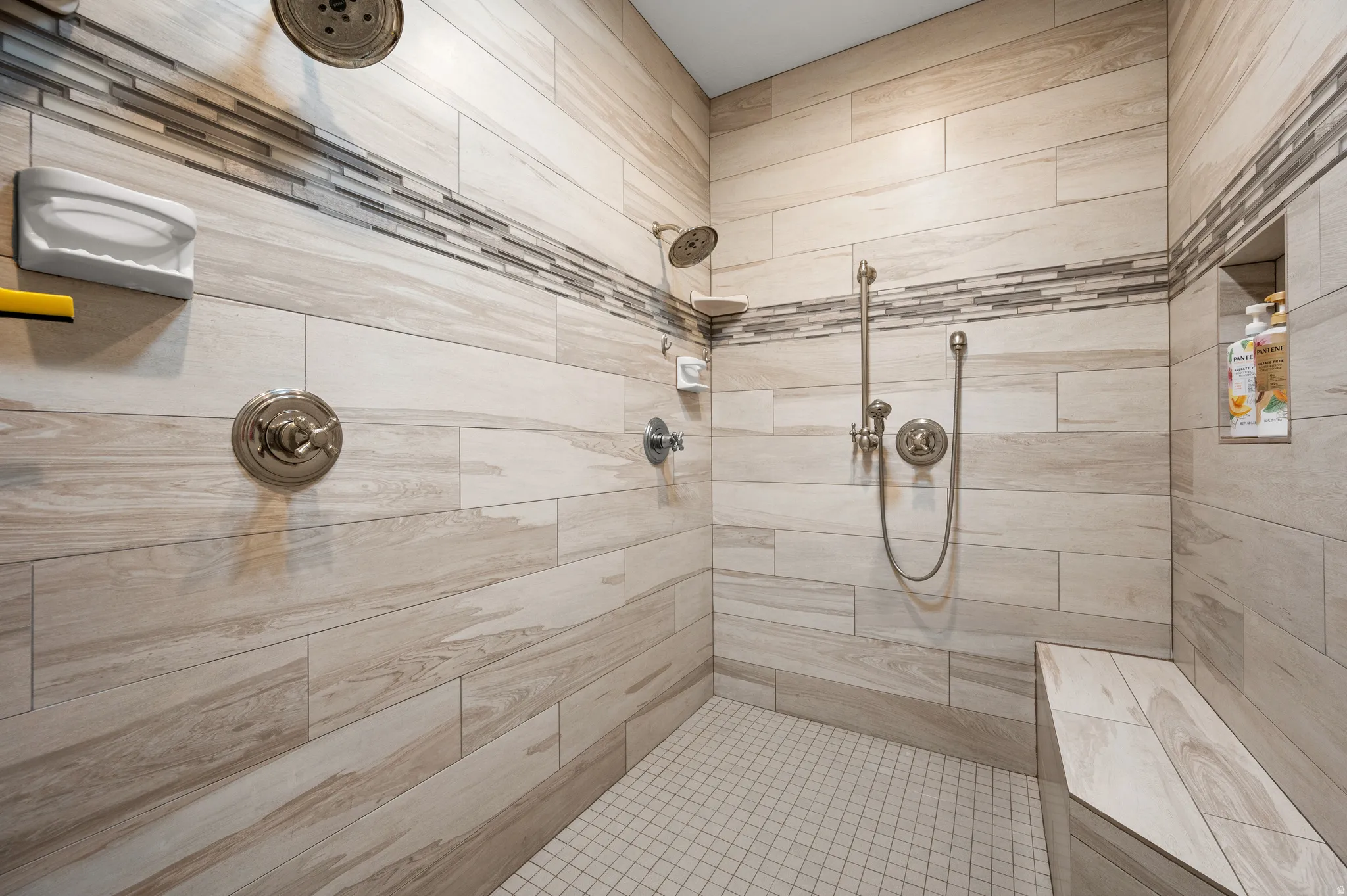 A spa-inspired walk-in shower designed for everyday luxury.