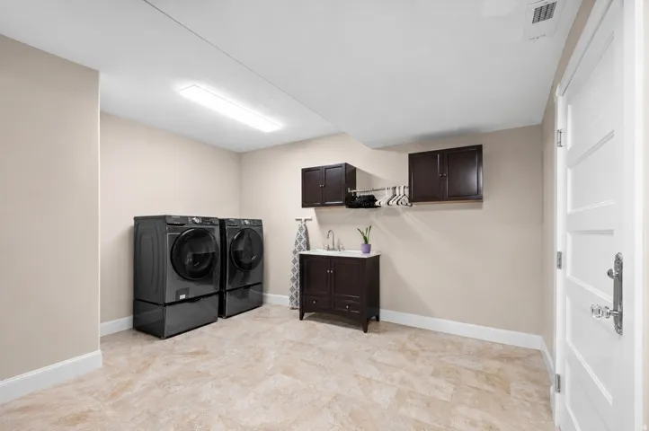 Envision your future here. Virtually staged to demonstrate the room's incredible size and versatility.