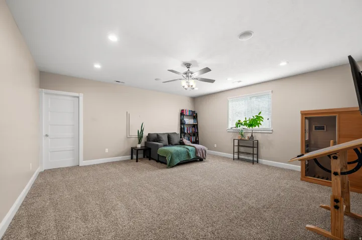 Comfort, space, and flexibility—all in one beautifully appointed bedroom.