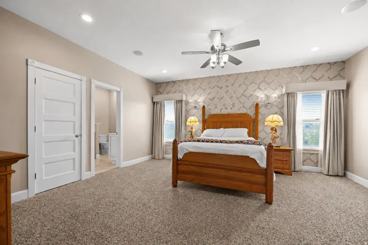 Designed with privacy and comfort in mind, this rare junior suite is perfect for extended family or overnight guests.
