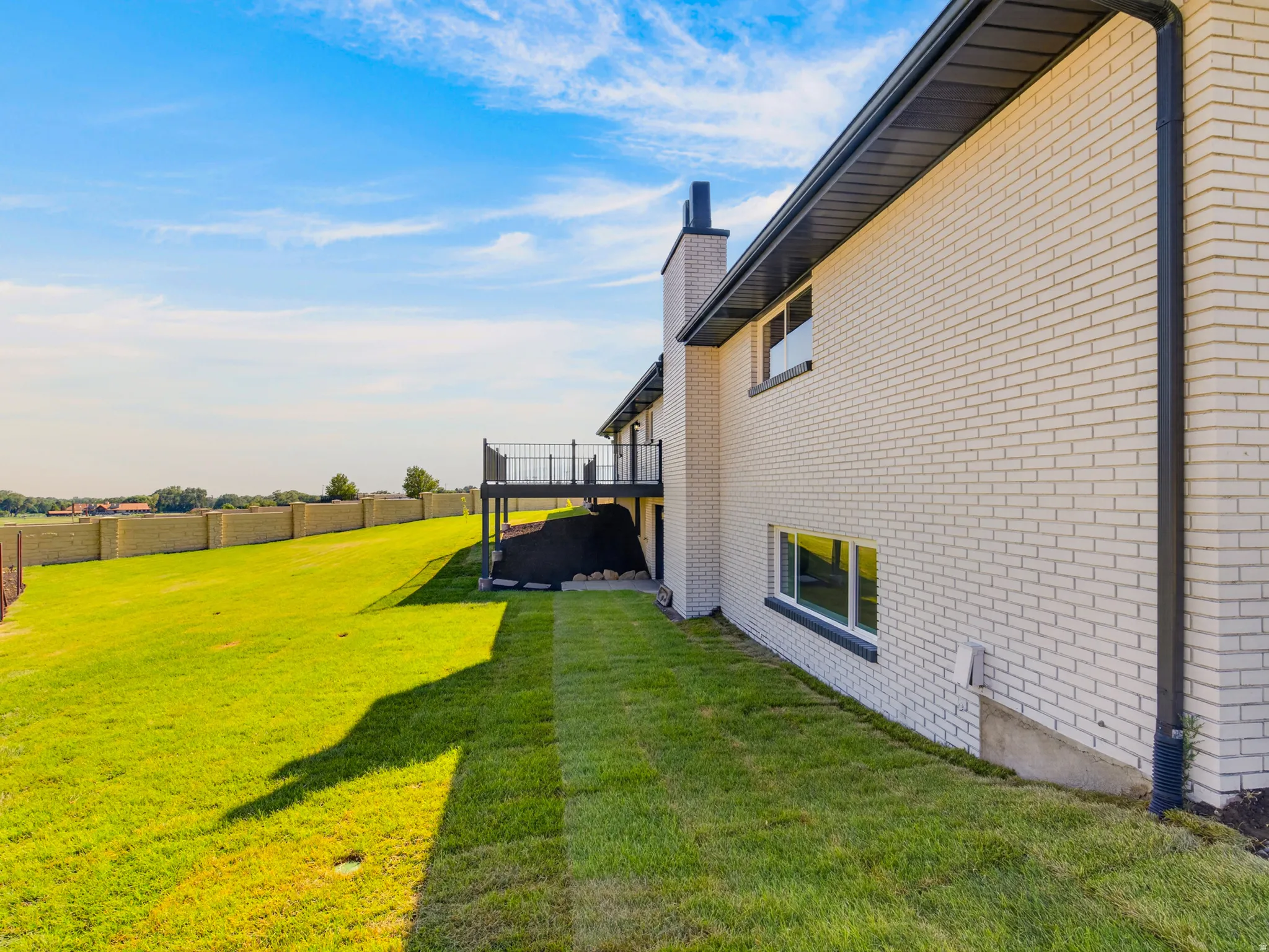 Easy-care brick home