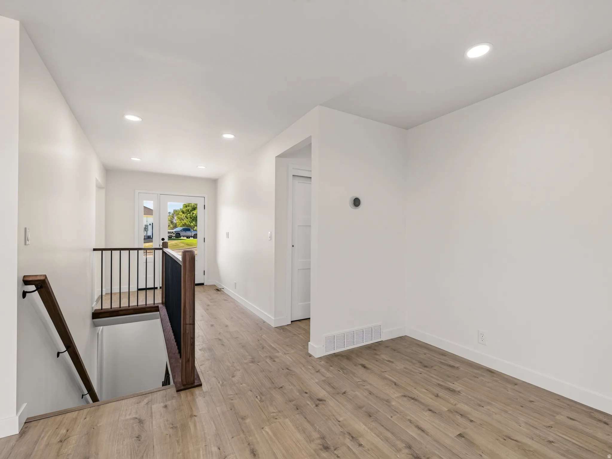 Access to basement stairs