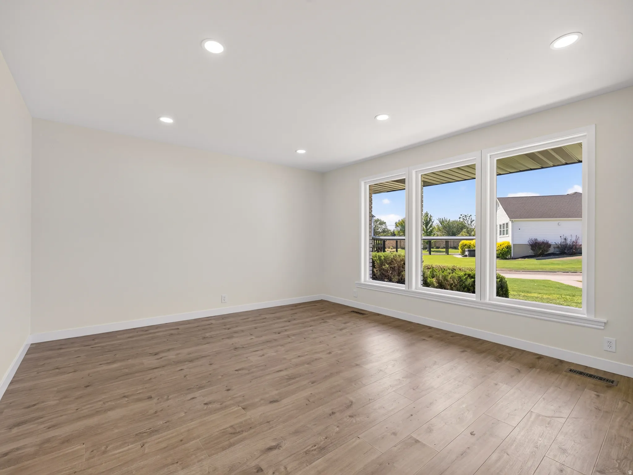 Lots of natural light