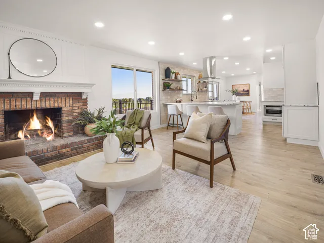 Open concept main living area