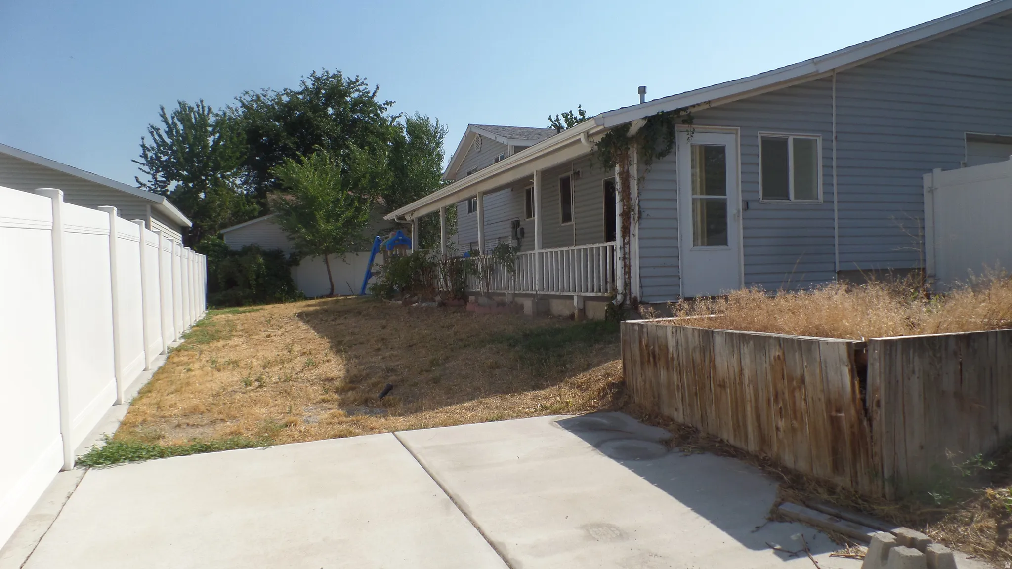 Fenced Backyard with RV Parking