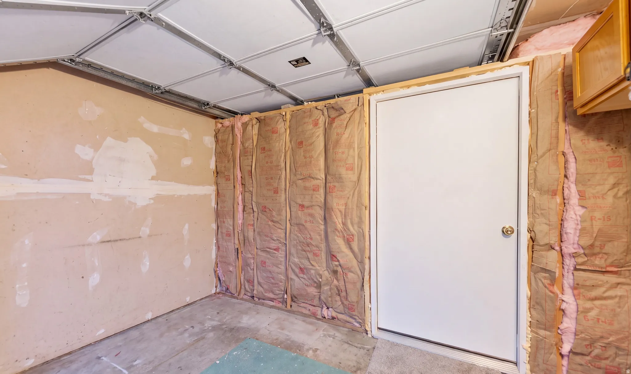 Smaller Garage Space due to the space being used to create a larger Family room