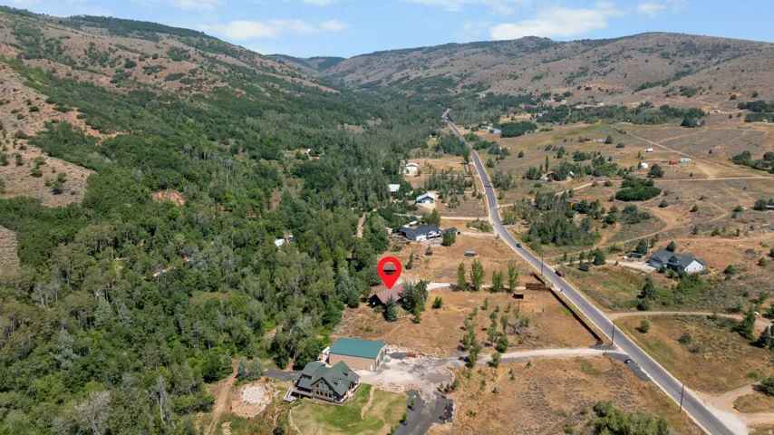 Property situated in a mountainous valley setting