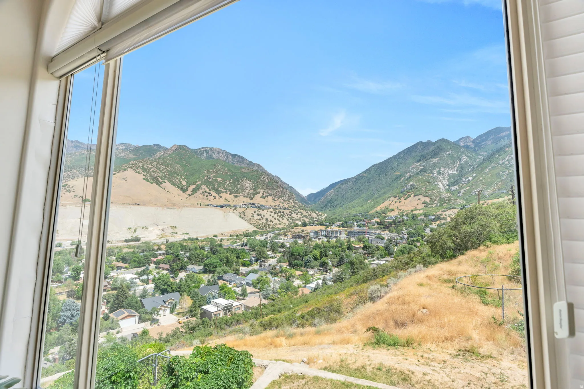 Expansive window offering broad natural light