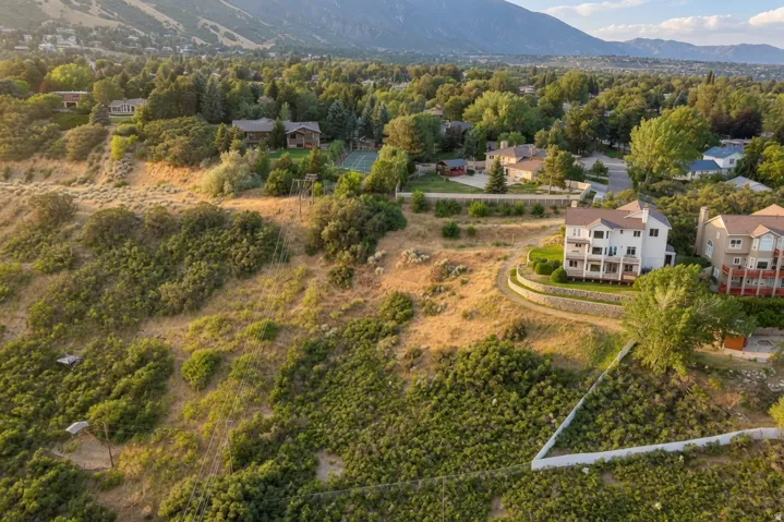 Expansive hillside property featuring established homes and mountainous terrain