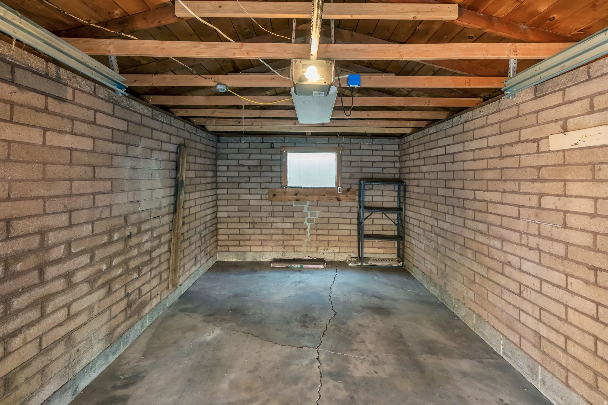 Enclosed garage